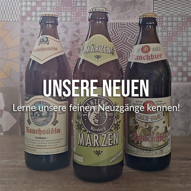 Lerne unsere neuen fränkischen Biere kennen!