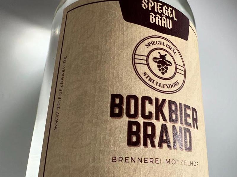 Spiegel Bräu Strullendorf Bockbierbrand online kaufen