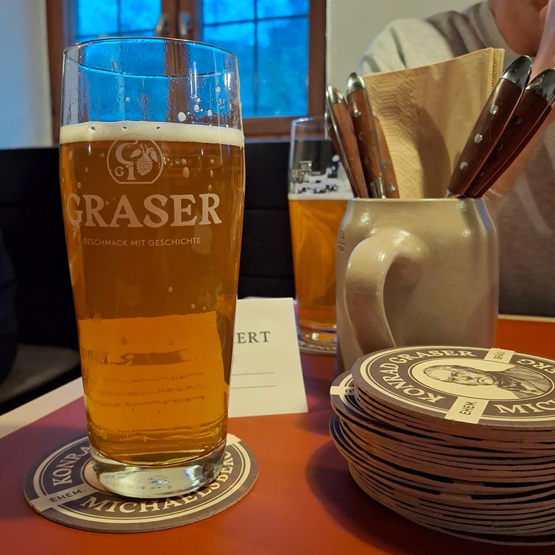 Graser Helles Lager vom Fass