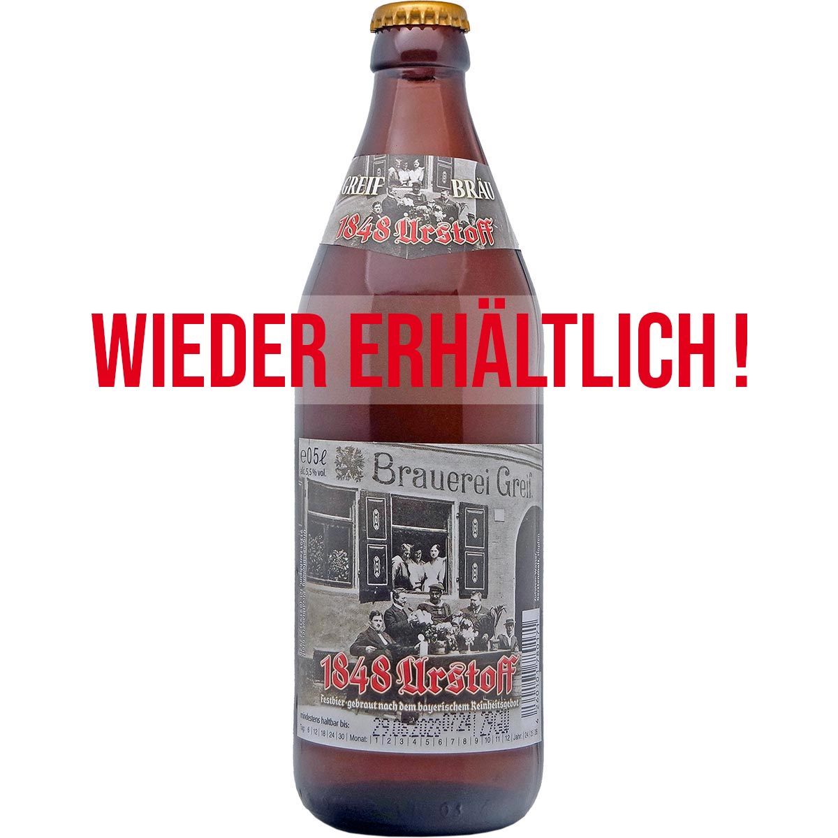 Brauerei Greif Forchheim 1848 Urstoff kaufen